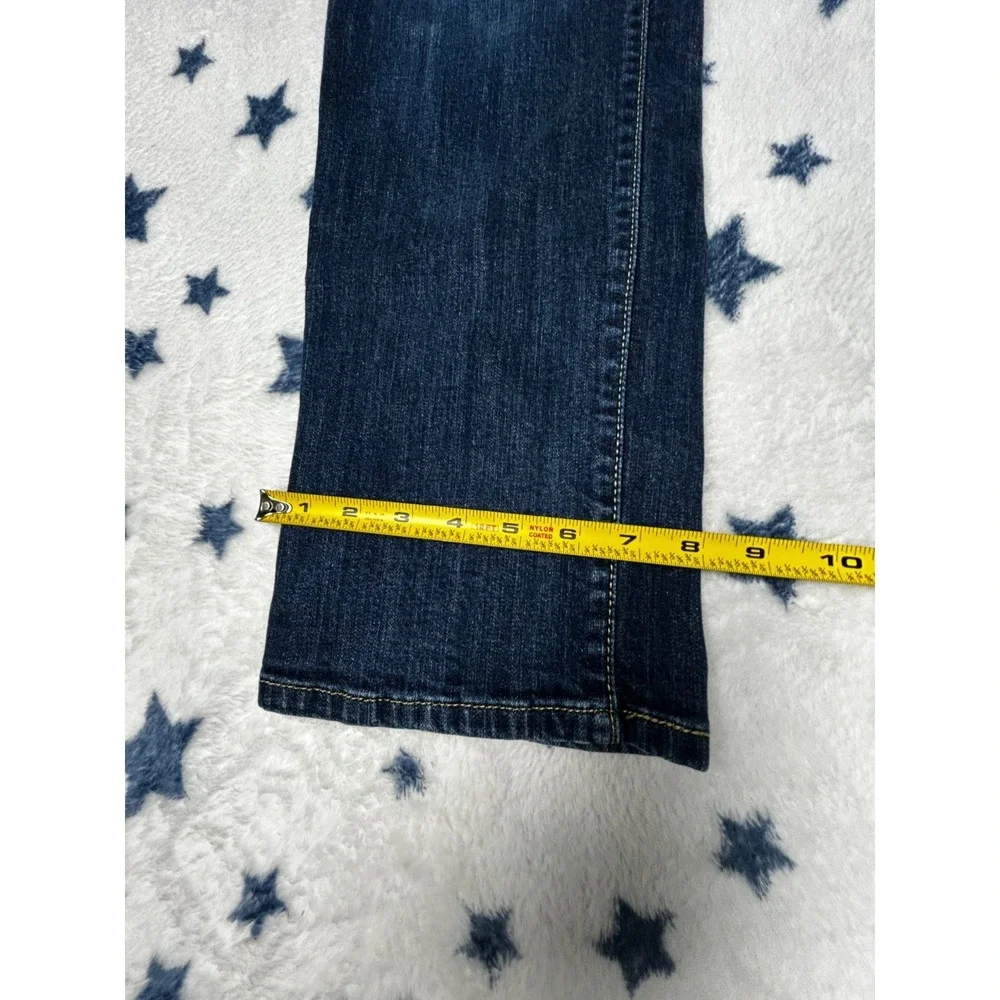 Levi's 514 Mens 33x32 Blue Straight Fit Stretch Denim Jeans Dark Wash
